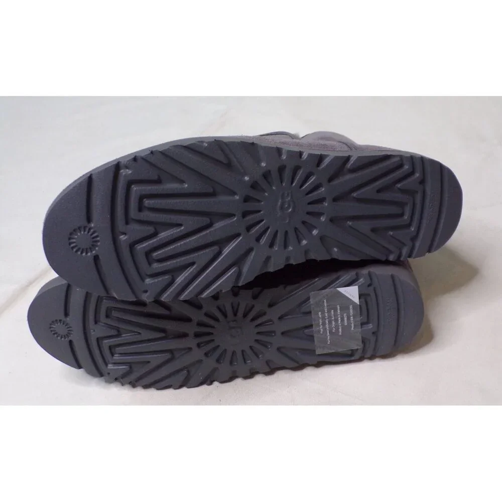🆕UGG Classic Cory II Genuine Shearling Bootie Boot 11 Gray - Picture 9 of 9